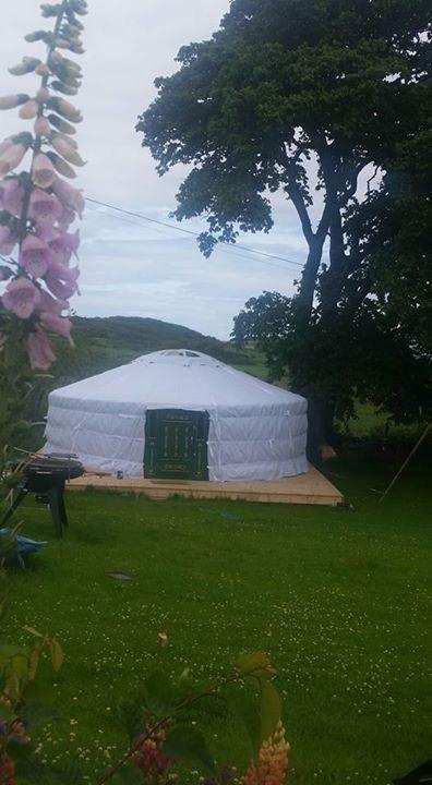 Hotel The Yurt Isle of Gigha Zewnętrze zdjęcie
